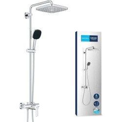 Colonne de douche avec mitigeur monocommande - Economie d'eau - GROHE