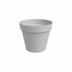 ARTEVASI Pot de fleur CAPRI - 40 ma - Gris clair - L40 x P40 x H34,7 c