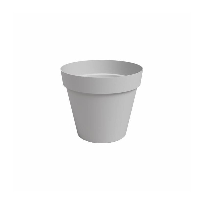 ARTEVASI Pot de fleur CAPRI - 40 ma - Gris clair - L40 x P40 x H34,7 c ARTEVASI Pot de fleur CAPRI - 40 ma - Gris clair - L40 x P40 x H34,7 c