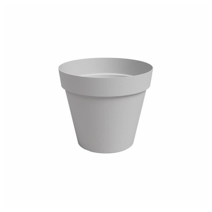 ARTEVASI Pot de fleur CAPRI - 40 ma - Gris clair - L40 x P40 x H34,7 cm ARTEVASI Pot de fleur CAPRI - 40 ma - Gris clair - L40 x P40 x H34,7 cm