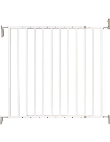 NORDLINGER PRO Barriere de sécurité Enfant VICTORIA - 64 a 113 cm - Blanc - Pivotante - Ouverture facile