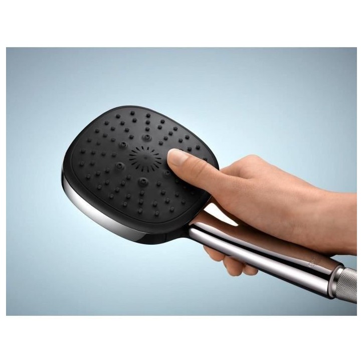 Pommeau de douche - GROHE Vitalio Comfort 110 26925001 - 2 jets (Pluie/Stimulant) - Sélection facile - Economie d'eau - Chromé