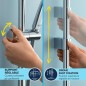 Ensemble de douche avec pommeau 2 jets, barre et flexible - GROHE Vitalio Comfort 110 26928001 - Sélection facile - Economie d'