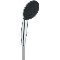 Ensemble flexible et pommeau de douche 1 jet (Pluie) - GROHE Vitalio S