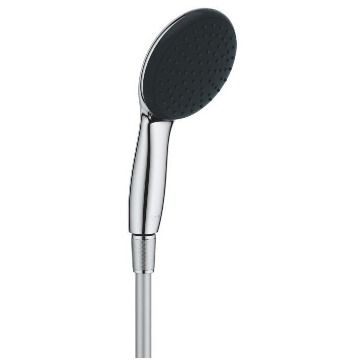 Ensemble flexible et pommeau de douche 1 jet (Pluie) - GROHE Vitalio Start 110 26720001 - Sélection facile - Economie d'eau