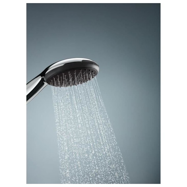 Ensemble flexible et pommeau de douche 1 jet (Pluie) - GROHE Vitalio Start 110 26720001 - Sélection facile - Economie d'eau