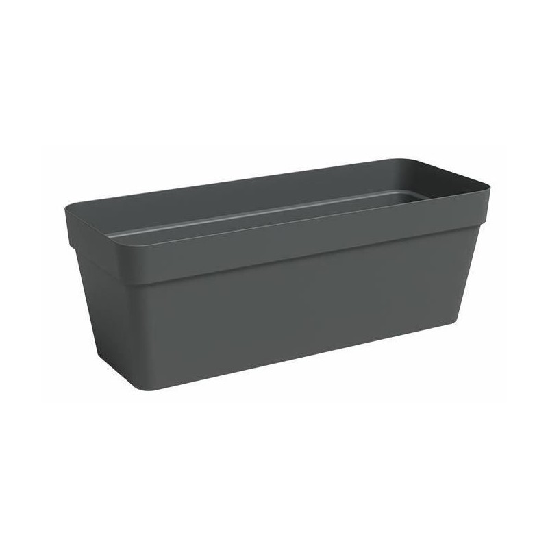 ARTEVASI Jardiniere - Plastique - Anthracite - Rectangulaire - L49,9 x ARTEVASI Jardiniere - Plastique - Anthracite - Rectangulaire - L49,9 x