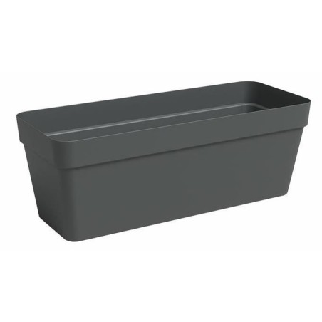 ARTEVASI Jardiniere - Plastique - Anthracite - Rectangulaire - L49,9 x