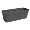 ARTEVASI Jardiniere - Plastique - Anthracite - Rectangulaire - L49,9 x