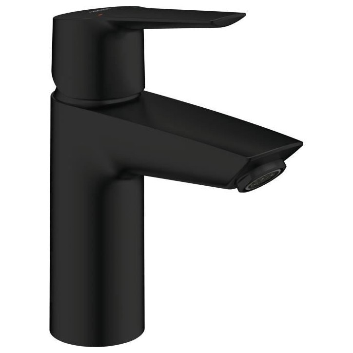 Mitigeur lavabo monocommande GROHE Start noir mat taille S économie d'eau Mitigeur lavabo monocommande GROHE Start noir mat taille S économie d'eau