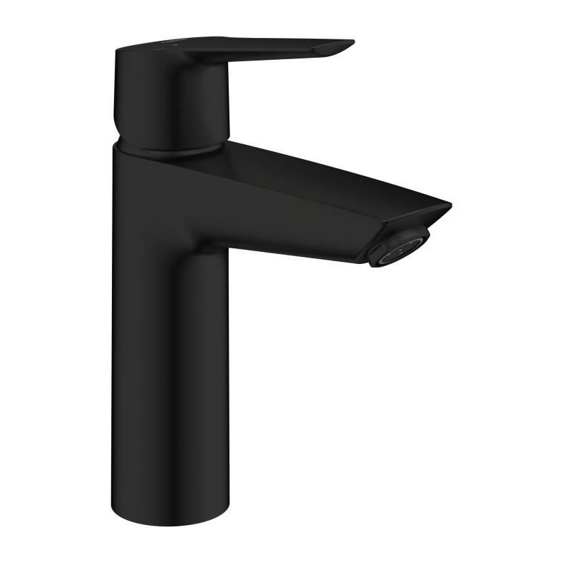 Mitigeur lavabo monocommande GROHE Start - Noir mat - Taille M - Bec m Mitigeur lavabo monocommande GROHE Start - Noir mat - Taille M - Bec m