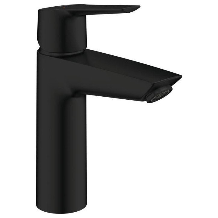 Mitigeur lavabo monocommande GROHE Start - Noir mat - Taille M - Bec moyen - Economie d'eau Mitigeur lavabo monocommande GROHE Start - Noir mat - Taille M - Bec moyen - Economie d'eau