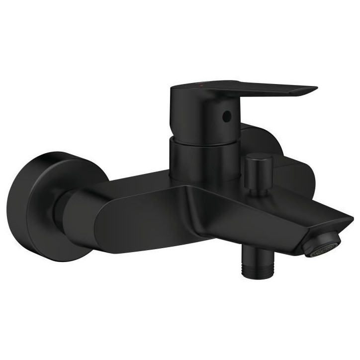Mitigeur monocommande bain/douche - GROHE Start - Noir mat - Montage mural apparent - Inverseur automatique Mitigeur monocommande bain/douche - GROHE Start - Noir mat - Montage mural apparent - Inverseur automatique