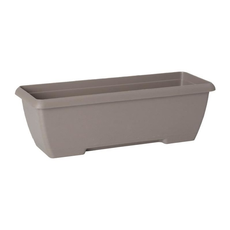 Jardiniere - GARDEN ID Teramo - Taupe 60 cm - Solidité - Réserve d'e Jardiniere - GARDEN ID Teramo - Taupe 60 cm - Solidité - Réserve d'e