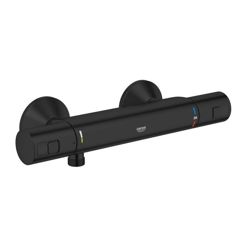 Mitigeur thermostatique douche - GROHE Precision Start - Noir mat - Ec Mitigeur thermostatique douche - GROHE Precision Start - Noir mat - Ec