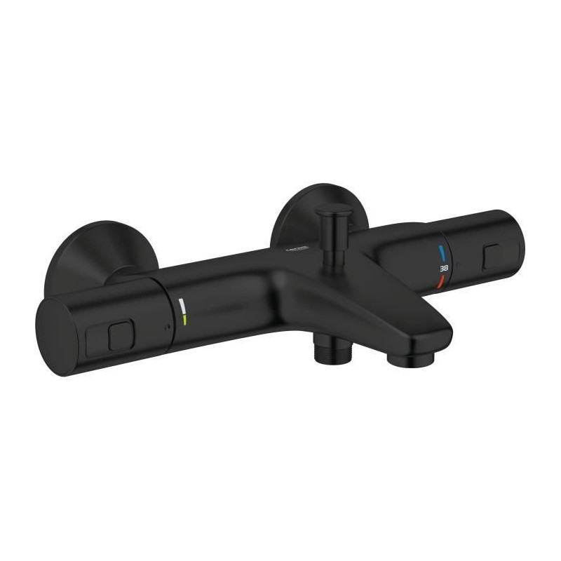 Mitigeur thermostatique bain/douche 1/2 - GROHE Precision Start - Noir Mitigeur thermostatique bain/douche 1/2 - GROHE Precision Start - Noir