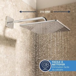 Ensemble de douche encastré - 1 jet - Mitigeur thermostatique - GROHE