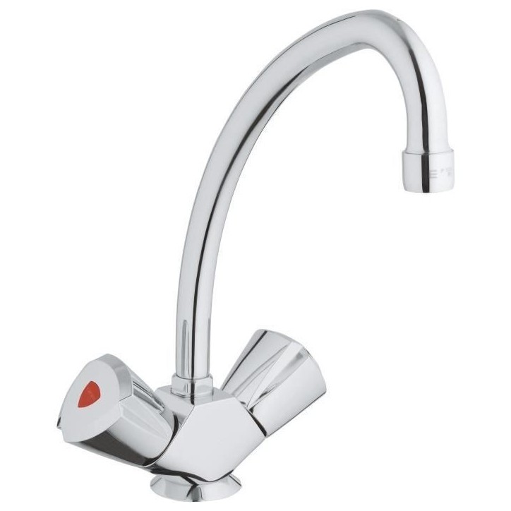 Mélangeur Evier - GROHE - Costa Trend - Bec haut - Chromé - Garantie 5 ans