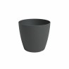 ARTEVASI Pot de fleur SAN REMO - 30 ma - Anthracite - 30x30x27,3 cm