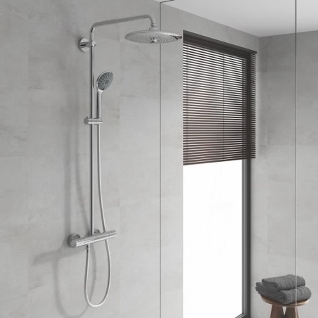 Douchette 3 jets - GROHE - Vitalio Joy 110 Massage - Chromé - Economie d'eau