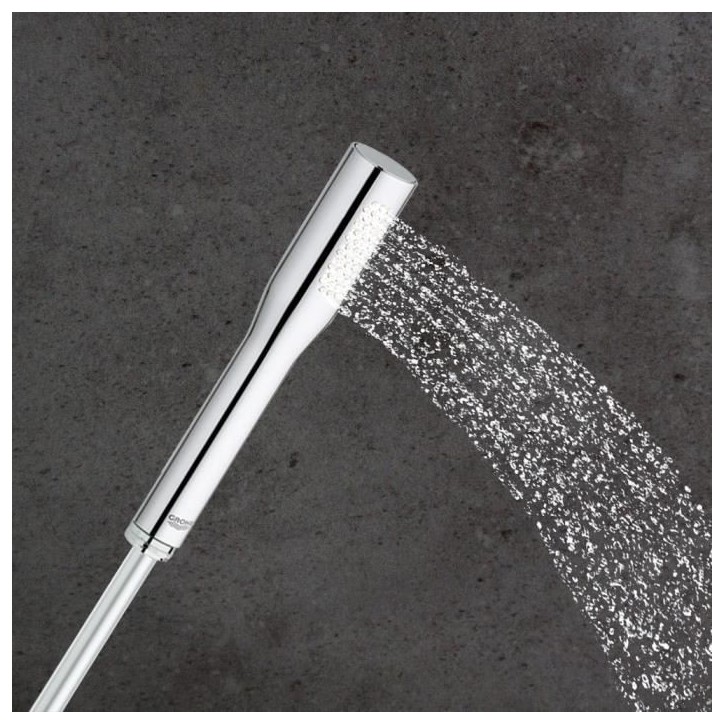Pommeau de douche GROHE Vitalio Get Stick - 1 jet - technologie anti-brûlure et économie d'eau - chromé Pommeau de douche GROHE Vitalio Get Stick - 1 jet - technologie anti-brûlure et économie d'eau - chromé