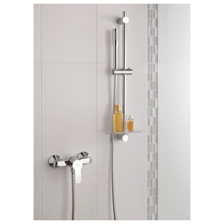 Pommeau de douche GROHE Vitalio Get Stick - 1 jet - technologie anti-brûlure et économie d'eau - chromé Pommeau de douche GROHE Vitalio Get Stick - 1 jet - technologie anti-brûlure et économie d'eau - chromé