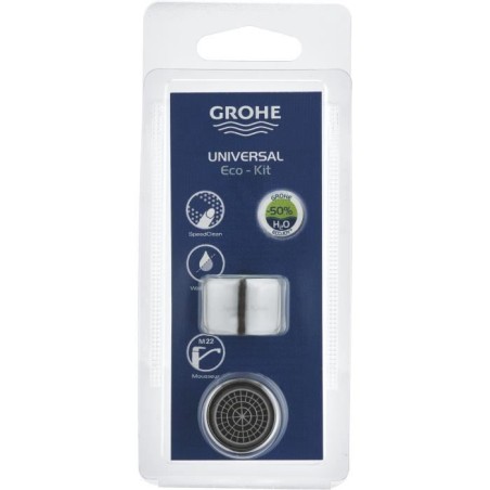 Mousseur économie d'eau - GROHE - 40527000 - Speed Clean - 5,7 L/min - Métal