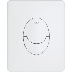 Plaque de commande Start - GROHE - Blanc alpin - 2 débits - Déclench