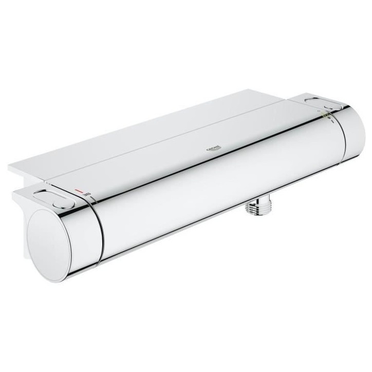 GROHE Mitigeur thermostatique douche ½ Grohtherm 2000 34469001 - Porte-savon - Limiteur de température - Economie d'eau - Chro GROHE Mitigeur thermostatique douche ½ Grohtherm 2000 34469001 - Porte-savon - Limiteur de température - Economie d'eau - Chro