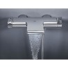 GROHE Mitigeur mural thermostatique bain/douche ½ Grohtherm 2000 3417
