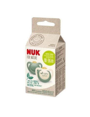 NUK Lot 2 sucettes - 18-36 mois - Eucalyptus