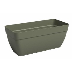 ARTEVASI Jardiniere - Plastique - Vert sec - Rectangulaire - L57,9 x P