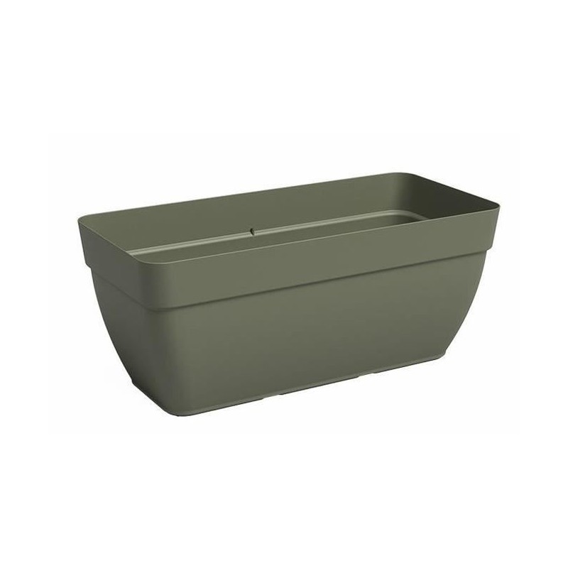 ARTEVASI Jardiniere - Plastique - Vert sec - Rectangulaire - L57,9 x P ARTEVASI Jardiniere - Plastique - Vert sec - Rectangulaire - L57,9 x P