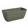 ARTEVASI Jardiniere - Plastique - Vert sec - Rectangulaire - L57,9 x P