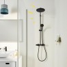 Colonne de douche avec mitigeur thermostatique - Economie d'eau - GROH