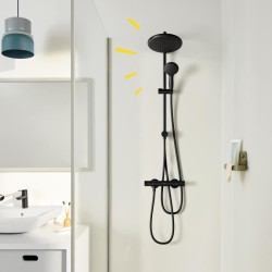 Colonne de douche avec inverseur manuel - Economie d'eau - GROHE Vital