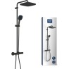 Colonne de douche avec mitigeur thermostatique - Economie d'eau - GROH