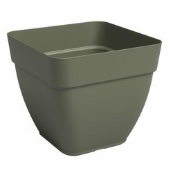 ARTEVASI Pot de fleur CAPRI CAMPANA - Carrée - Vert sec - L36,5 x P36