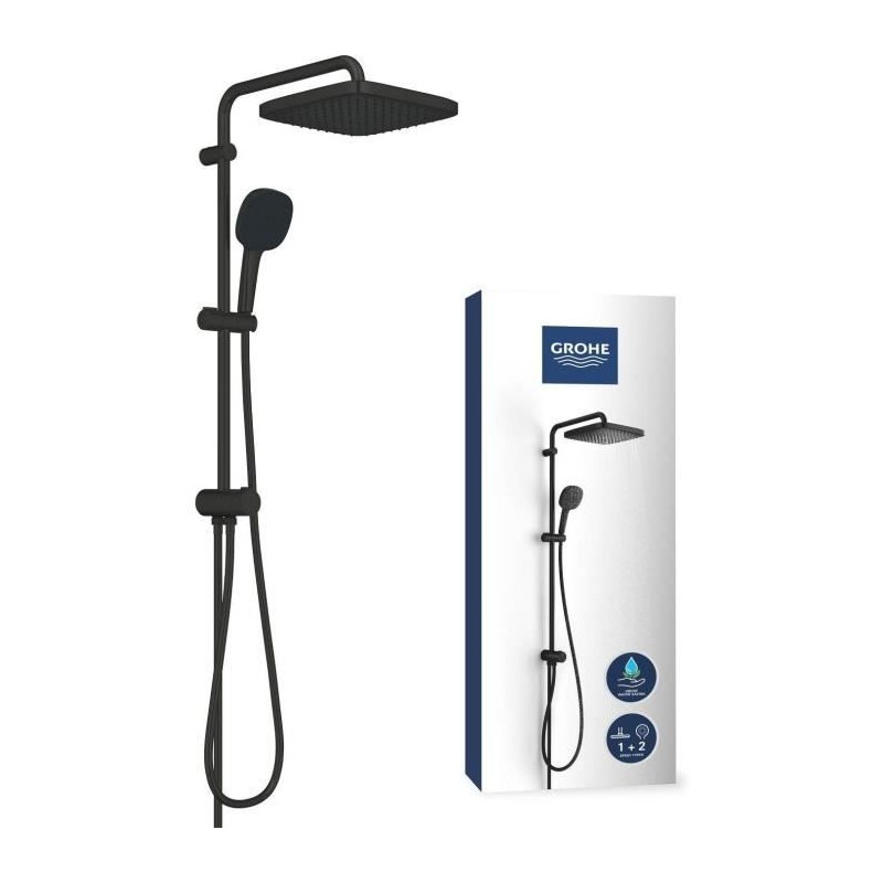Colonne de douche avec inverseur manuel - Economie d'eau - GROHE Vital Colonne de douche avec inverseur manuel - Economie d'eau - GROHE Vital