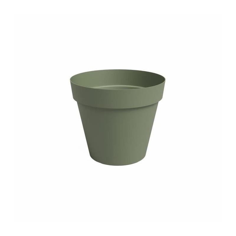ARTEVASI Pot de fleur CAPRI - 40 ma - Vert cendré - L40 x P40 x H34,7