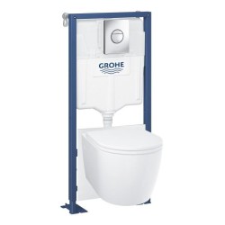 Pack Bâti support 5 en 1 - GROHE - Blanc - 1.13 m - Céramique - Plaq