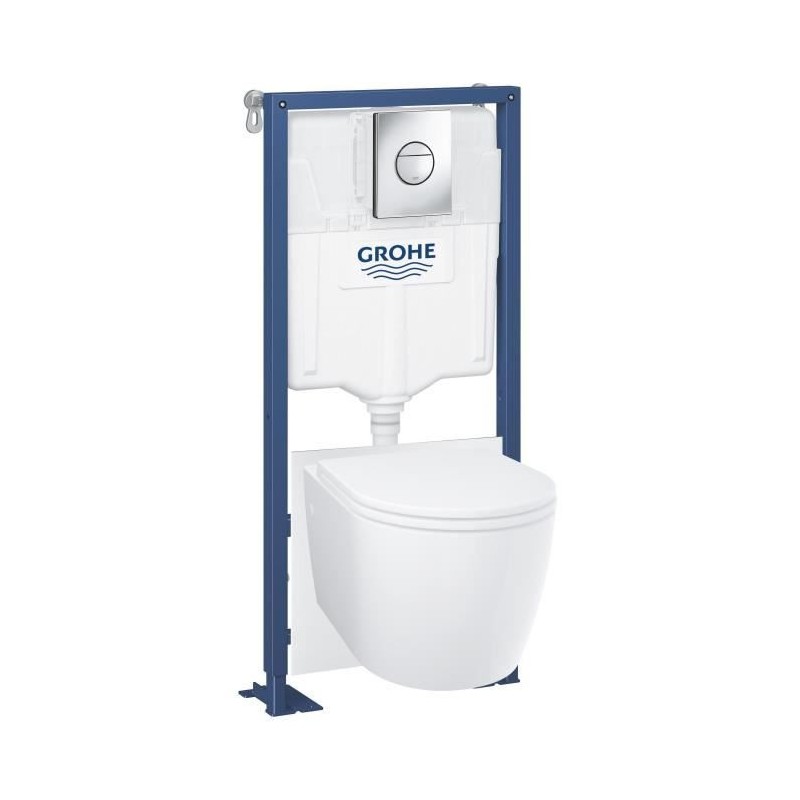 Pack Bâti support 5 en 1 - GROHE - Blanc - 1.13 m - Céramique - Plaq