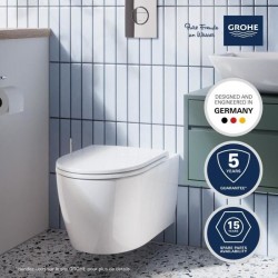 Pack Bâti support 5 en 1 - GROHE - Blanc - 1.13 m - Céramique - Plaq