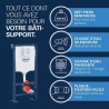 Pack Bâti support 5 en 1 - GROHE - Blanc - 1.13 m - Céramique - Plaq