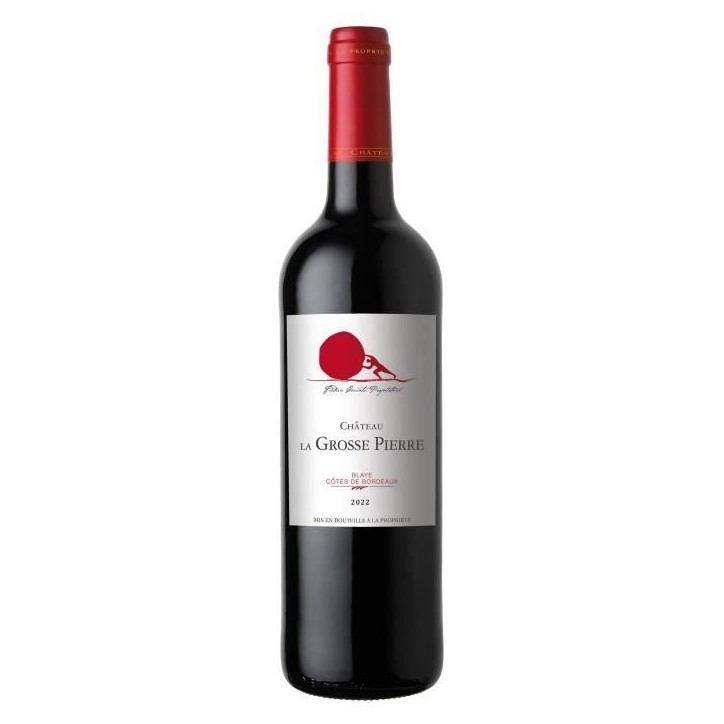 Château La Grosse Pierre 2022 Blaye Côtes de Bordeaux - Vin rouge de Bordeaux