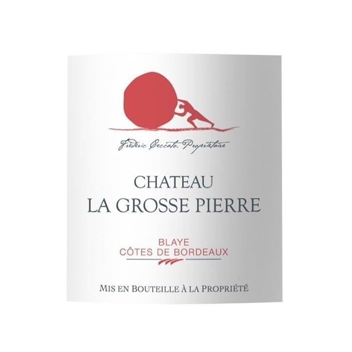 Château La Grosse Pierre Blaye Côtes de Bordeaux - Vin rouge de Bordeaux - 37,5 cl