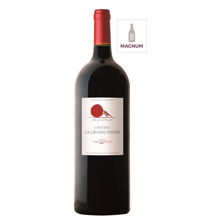 Magnum Château La Grosse Pierre 2022 Blaye Côtes de Bordeaux - Vin rouge de Bordeaux
