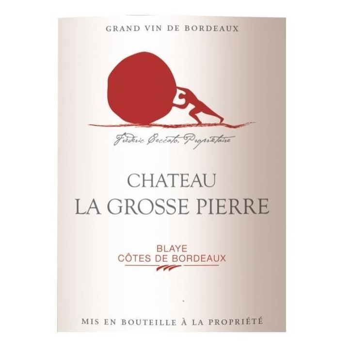 Magnum Château La Grosse Pierre 2022 Blaye Côtes de Bordeaux - Vin rouge de Bordeaux