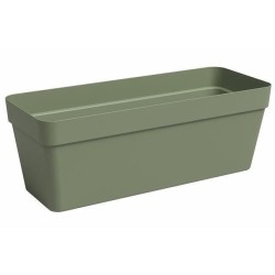 ARTEVASI Jardiniere - Plastique - Vert Cendre - Rectangulaire - L49,