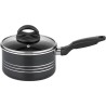 Batterie de cuisine - Induction - GSW - MILANO NERO - 15 pieces - Alum